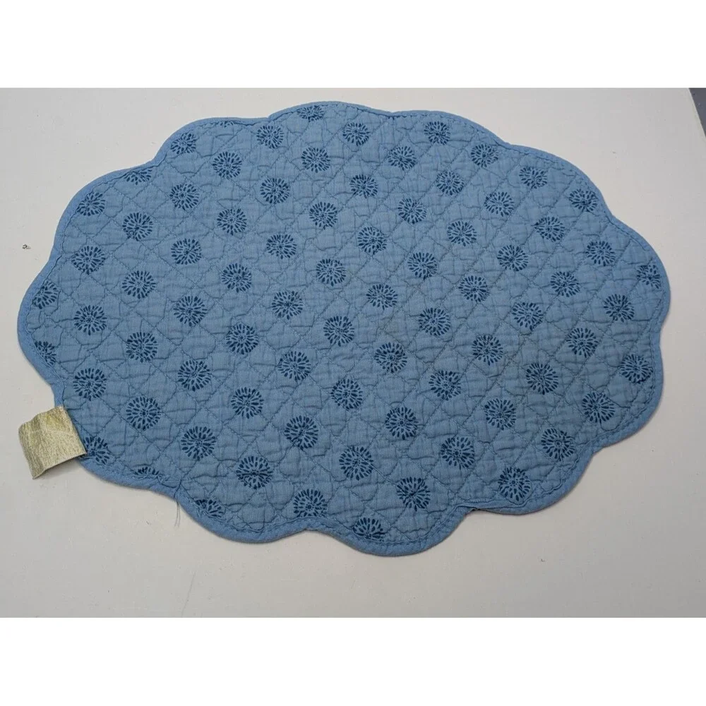 Sunflower Quilted Placemats Set Of 2 Cottagecore Shabby Chic Boho Summer